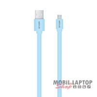 Astrum Micro USB bliszteres slim adatkábel kék 1 méter