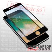 Fólia Apple iPhone 7 / 8 / SE 2020 ( 4,7" ) fekete teljes kijelzős betekintésgátló ÜVEG STURDO REX